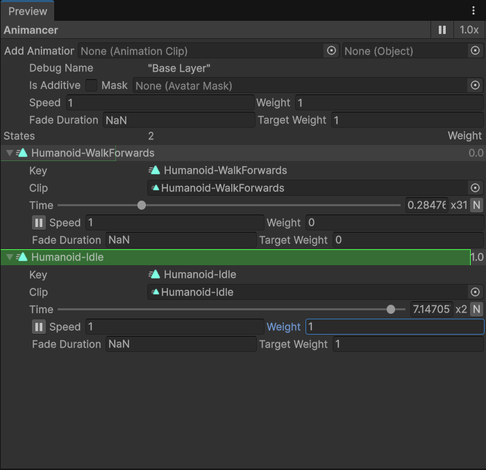 Animancer-Animancer Graph