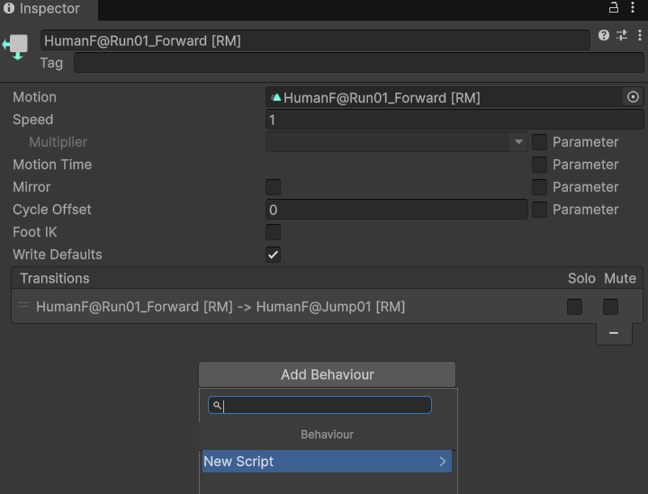 StateMachineBehaviour